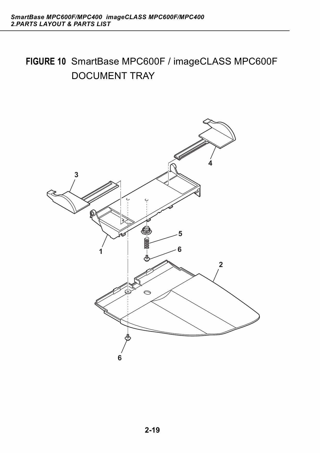 Canon SmartBase MPC400 600F Parts Catalog Manual-3